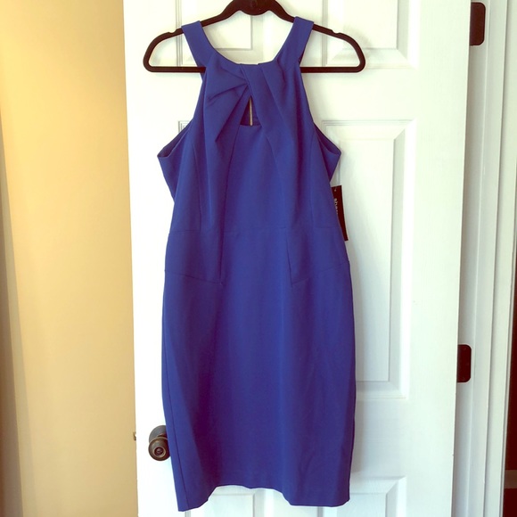 Sharagano Dresses & Skirts - Blue Flattering Dress